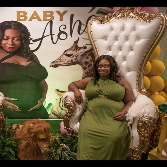 Olive Green Convertible Dress - Picture 7 of 8